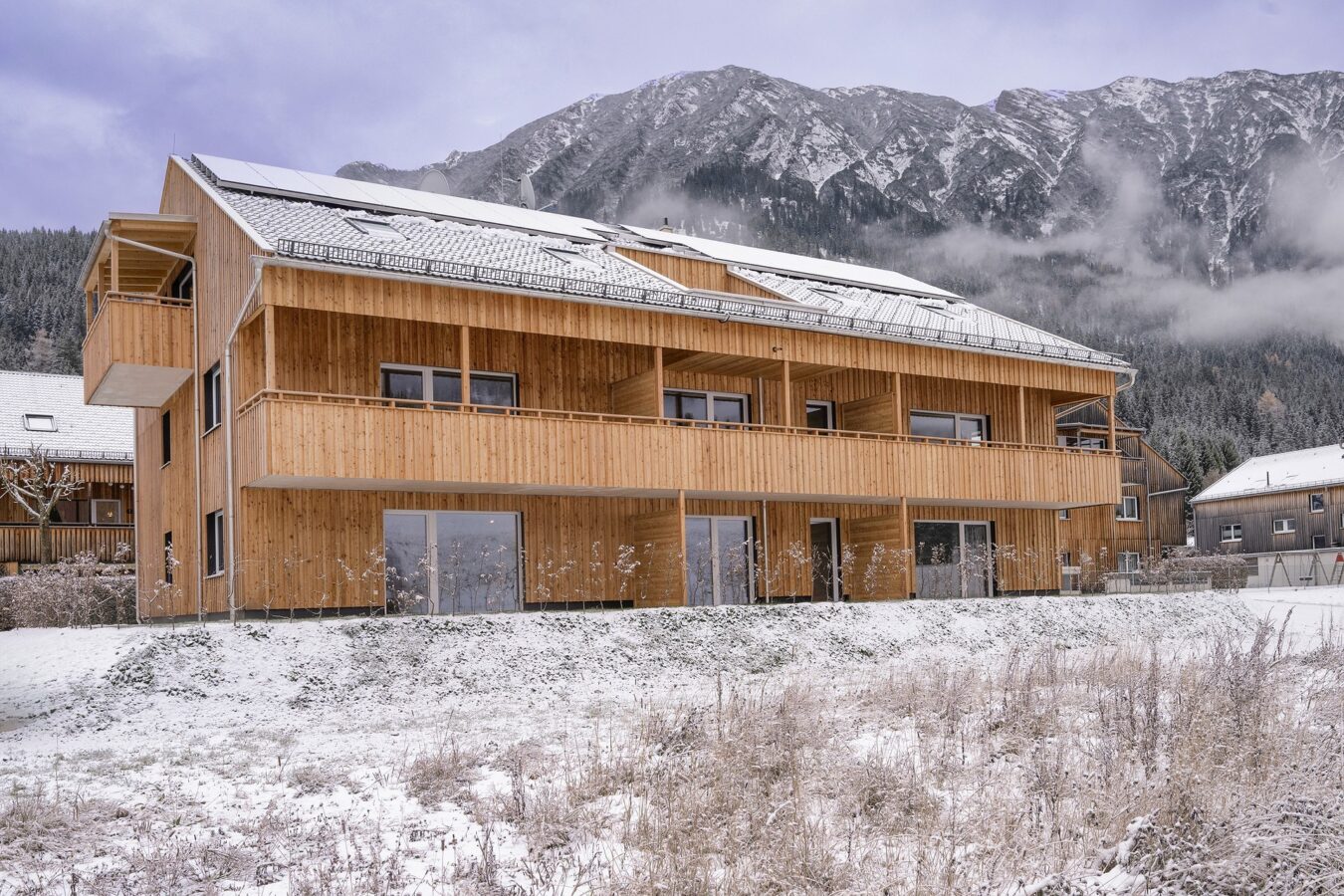 Wohnprojekt in Achenkirch im Winter
